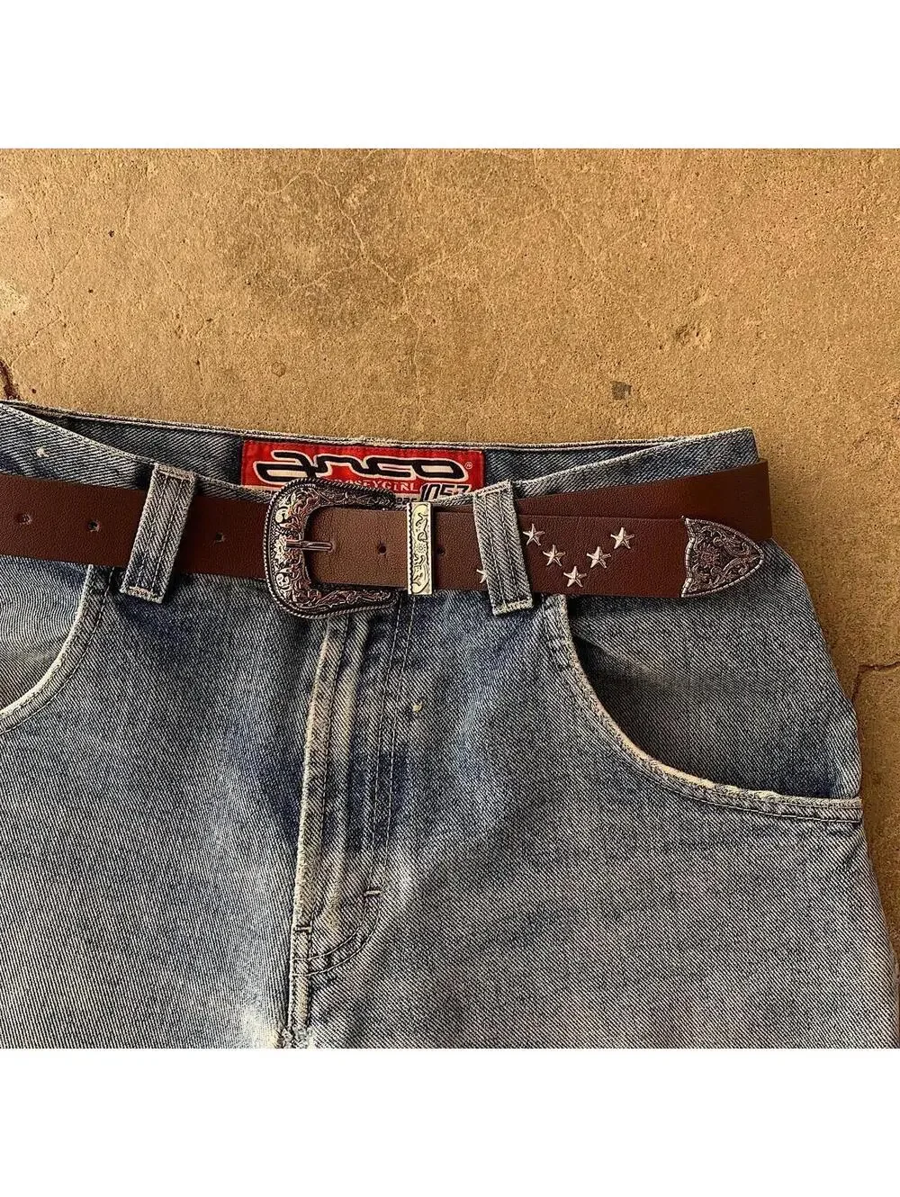 Vintage Western Cowboy Belt 40 Inch